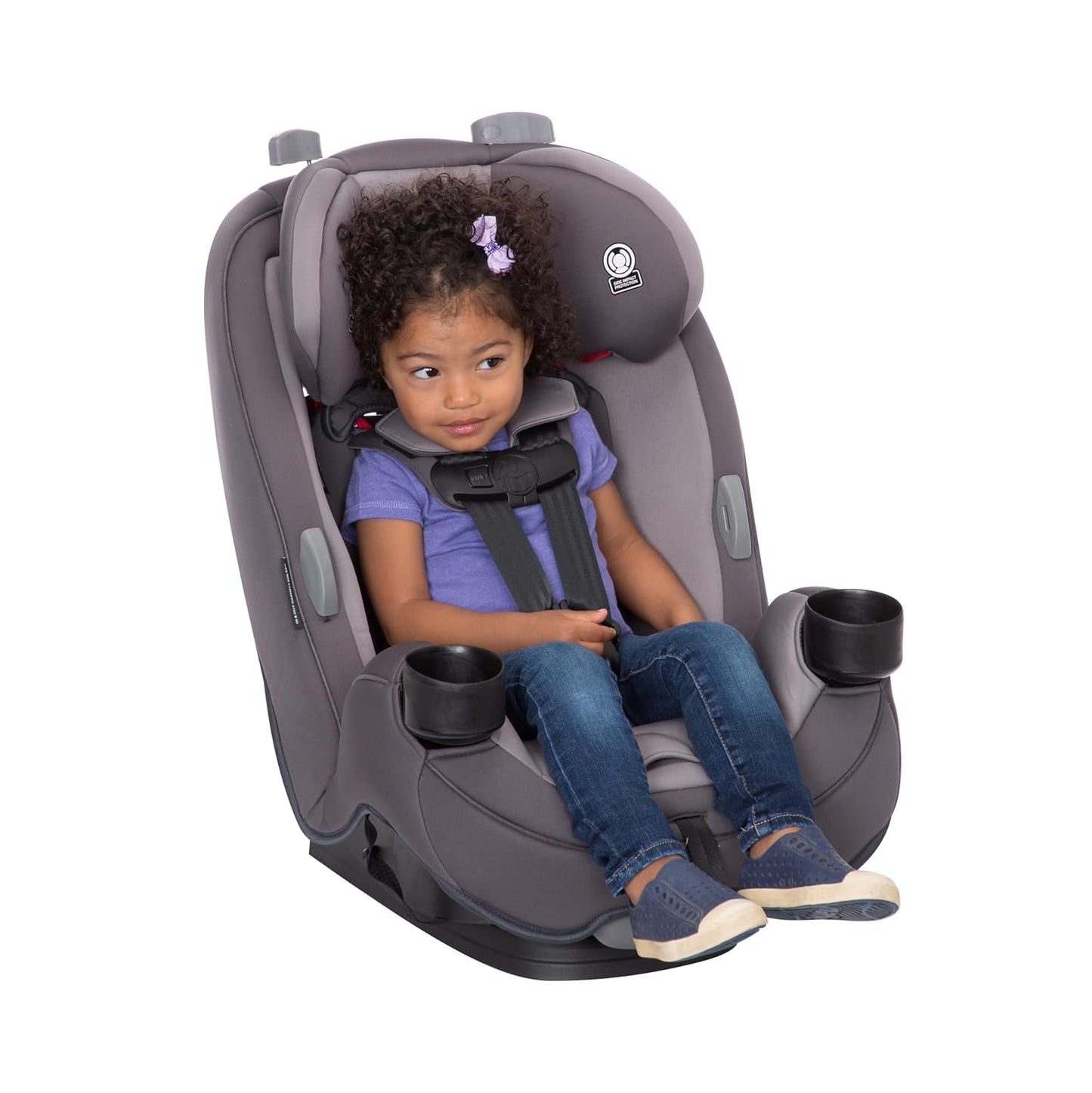 Grow and Go All-In-One Slim Convertible Car Seat, Rear Facing, 5-40 Lbs, Forward Facing (30–65 Lbs), High Back Booster Seat 40-100 Pounds, Harvest Moon
