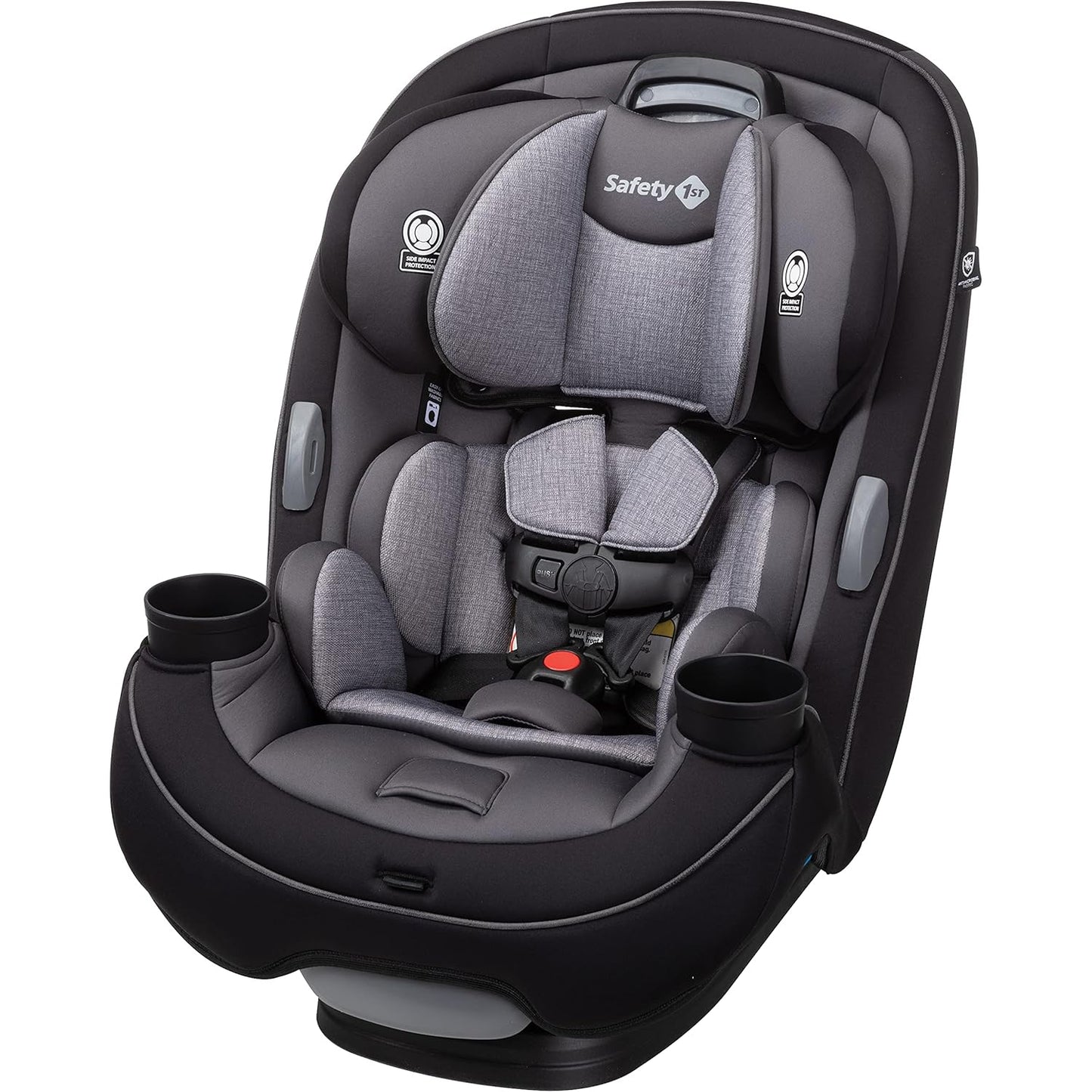 Grow and Go All-In-One Slim Convertible Car Seat, Rear Facing, 5-40 Lbs, Forward Facing (30–65 Lbs), High Back Booster Seat 40-100 Pounds, Harvest Moon